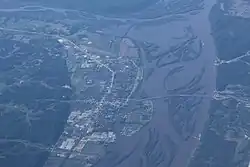 Aerial photo of Prairie du Chien