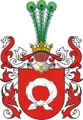 Coat of arms of Felsztyński family (1780)