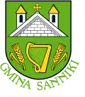 Coat of arms of Gmina Sanniki