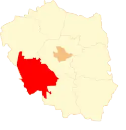 Location of Gmina Malanów
