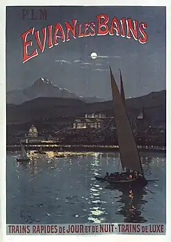 Evian les Bains, 1908