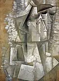 Pablo Picasso, 1911–12, L'Arlesienne, oil on canvas, 71.3 x 54 cm, private collection