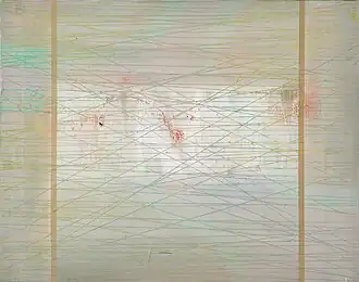 Pablo Rey, Sueño en el puente de Brooklyn, Williamsburg, bklyn, NY 1997