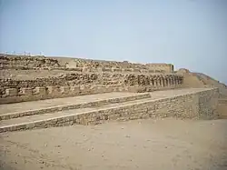 The front side (facing the sea) of the Temple of the Sun