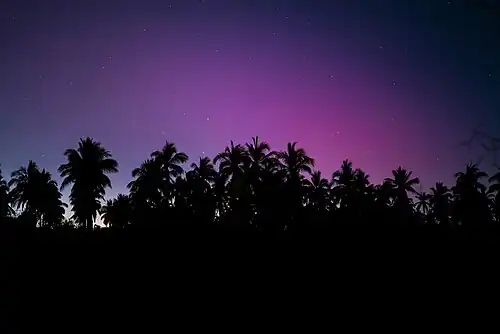 Mazatlán, Mexico (23°N GLAT, 31°N MLAT)
