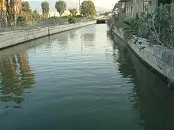 A view of Panagitsa (stream) in 2011.