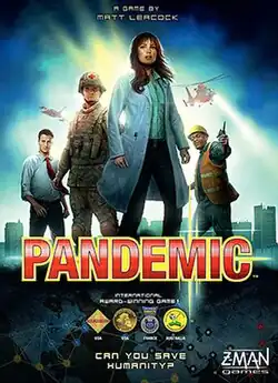 The box cover for the 2nd edition of Pandemic