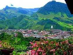 Jardín, Colombia in October 2006