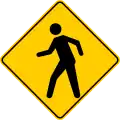 P-54 Pedestrians on the road