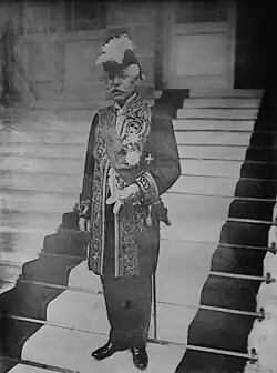 Baron's standing portrait