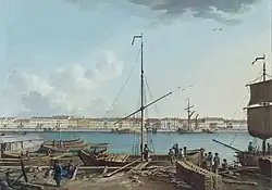The English Embankment from Vasilyevsky Island