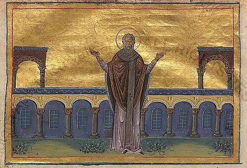 Saint John the Faster, Patriarch of Constantinople.
