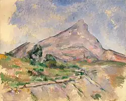 Paul Cézanne: Mont Sainte-Victoire today Eremitage, St. Petersburg