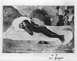 Manao Tupapau (Watched by the Spirits of the Dead), lithograph, 1894, Brooklyn Museum