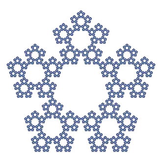 5th iteration, without center pentagons