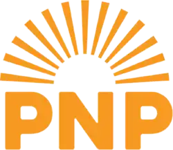 The logo of the People's National Party of Jamaica
