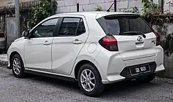 Perodua Axia AV (rear)
