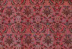 Persian Silk Brocade. Brocade weaver: Seyyed Hossein Mozhgani, 1974, Ministry of Culture and Art, Iran.