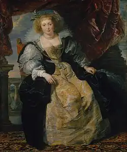 Helena Fourment in Wedding Dress, c. 1630, Alte Pinakothek