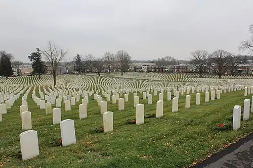 View from top of hill