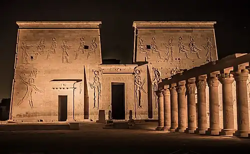 Temple of Philae, unknown architect, 380 BC–117 AD[41]