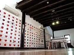 One Person One Heart (2014) A socially-engaged art against sexual slavery in World War II which concerns about the issue of comfort women.[35]