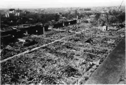 Nakamise-Dori after the American bombings of 1945