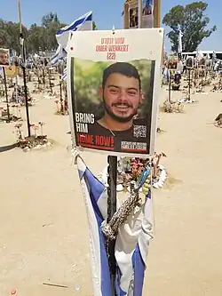 Photo of Omer Wenkert who was taken hostage