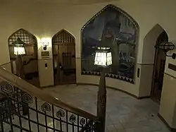 Second floor interior, metalwork by Gabriel Wilhelm Sohlberg [fi]