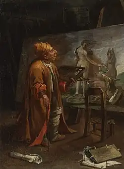 Paolo de Matteis in his Studio, 1632