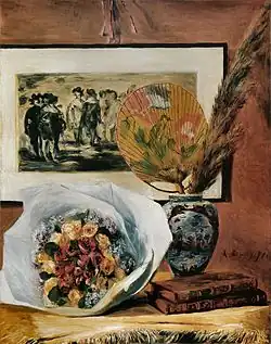 Pierre-Auguste Renoir, Nature morte au bouquet (1871), 73.7 × 59.1 cm