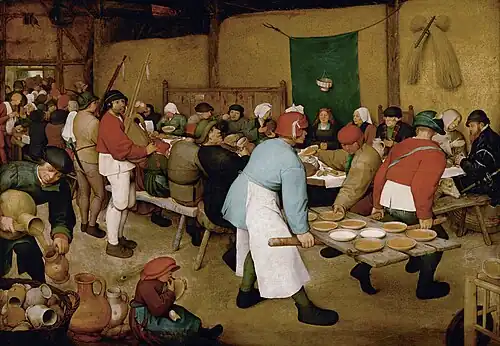 Bruegel, The Peasant Wedding