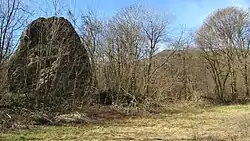 The Pietra Alta, in the background Monte Musinè