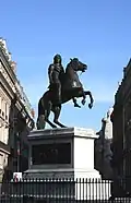 Bosio's equestrian statue of Louis XIV (1822, photographed in 2007)
