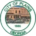 Official seal of Plains, Georgia