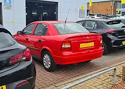 Vauxhall Astra MkIV saloon