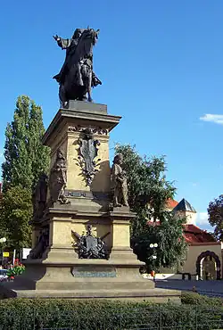 Monument to George of Poděbrady&nbsp;[cs]