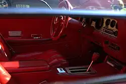 Interior shot of the Banshee III, taken at the McPherson College annual car show, May 3rd, 2025.