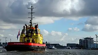 The Poseidon, tugboat at the port