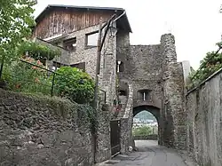 Tarine Gate (road to Turin and Tarentaise Valley).