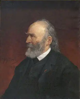 Portrait of François-Marie Luzel by Alfred Beau (1890).Musée des beaux-arts de Quimper.