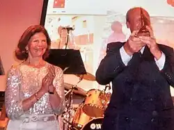 German Dragon Class, Gold Dragon presented by Queen Silvia of Sweden 15 July 2009.