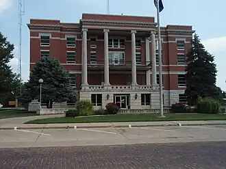 Pratt County Courthouse in Pratt (2009)