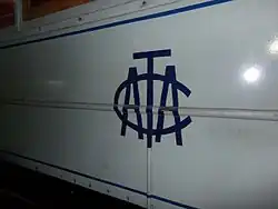 AATC logo on the side of a UEC Preston car