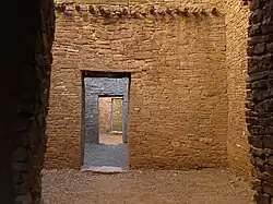 Pueblo Bonito, constructed by Ancestral Puebloan people between 850 and 1150 CE