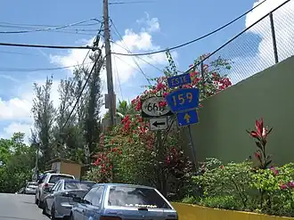 Puerto Rico Highway 159 east in Morovis