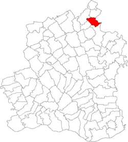 Location in Teleorman County