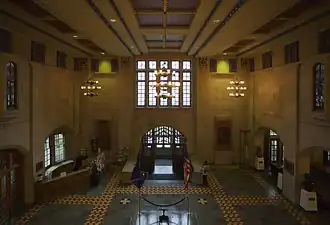 Great Hall, looking south