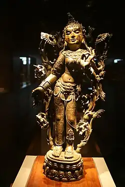 Tara statue from the Qing dynasty
