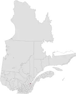 Location of L'Île-d'Orléans